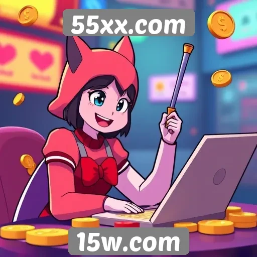 Recursos de monetização em 55xx.com