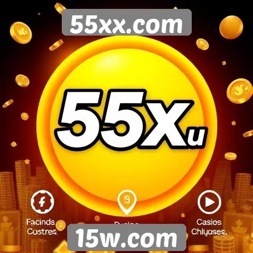 Funcionalidades do site 55xx.com para jogadores